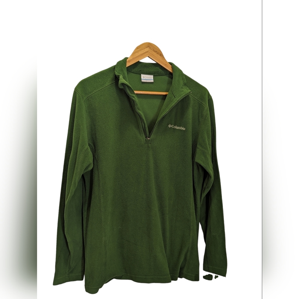 Columbia Quarter Zip Fleece Women's M